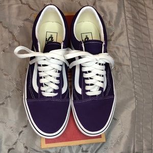 Violet Indigo Old School Vans